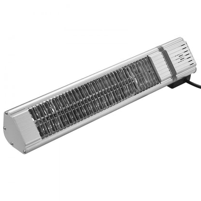 T12-GR15B - 1500W Infrared Heater for Instant Warmth, 22.83x3.94 inches