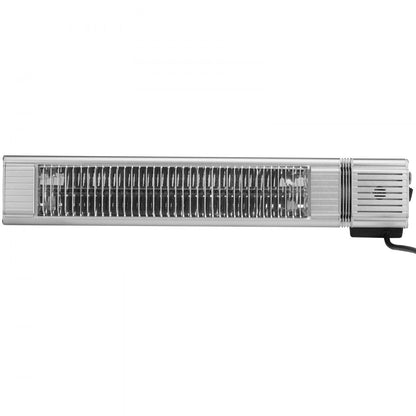 T12-GR15B - 1500W Infrared Heater for Instant Warmth, 22.83x3.94 inches