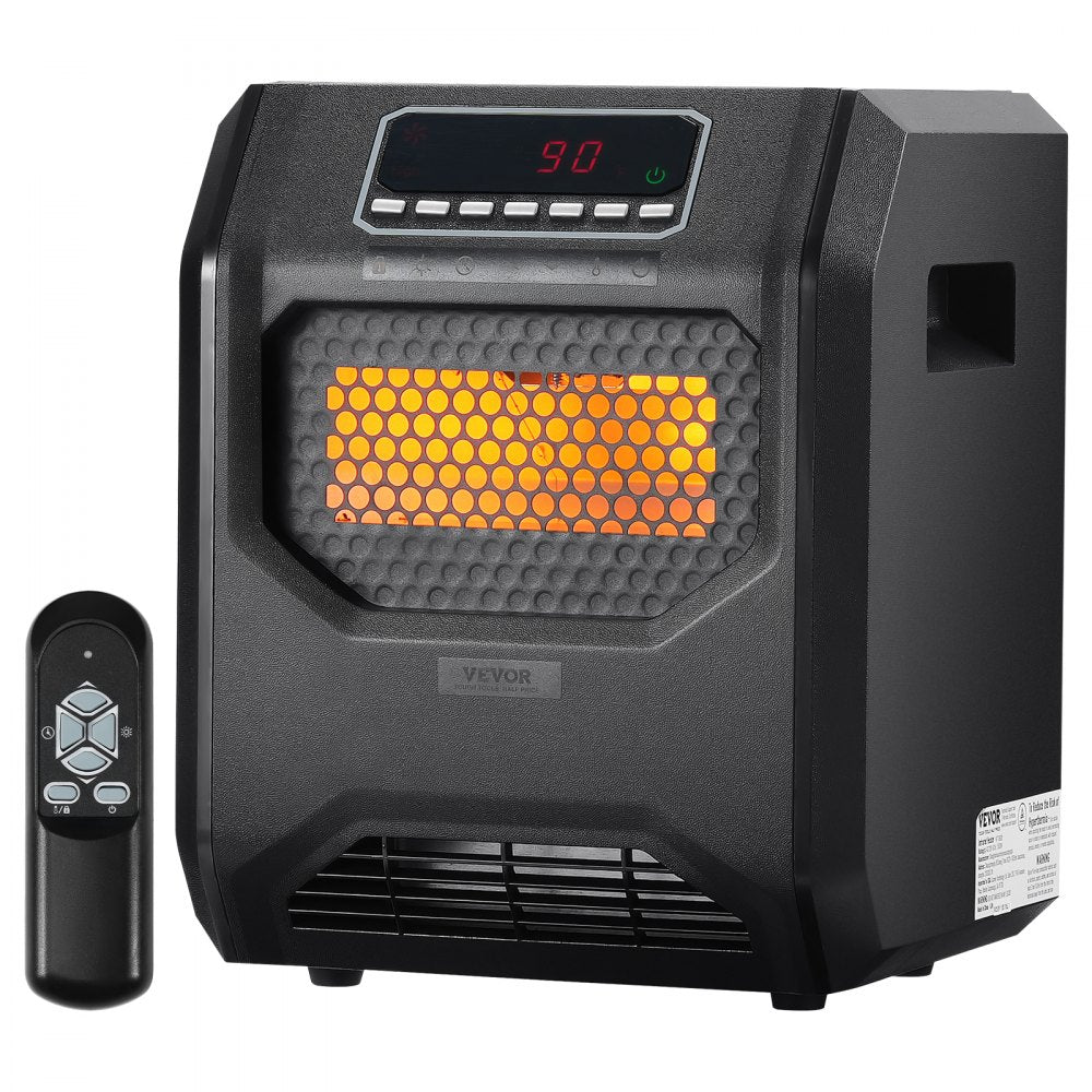 HT1188QX - Quick-Heat Infrared Heater with 3 Settings, 1500W Power