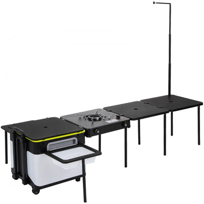 EC-2.0 - Portable Outdoor Kitchen with Stove, Sink & Cutting Board