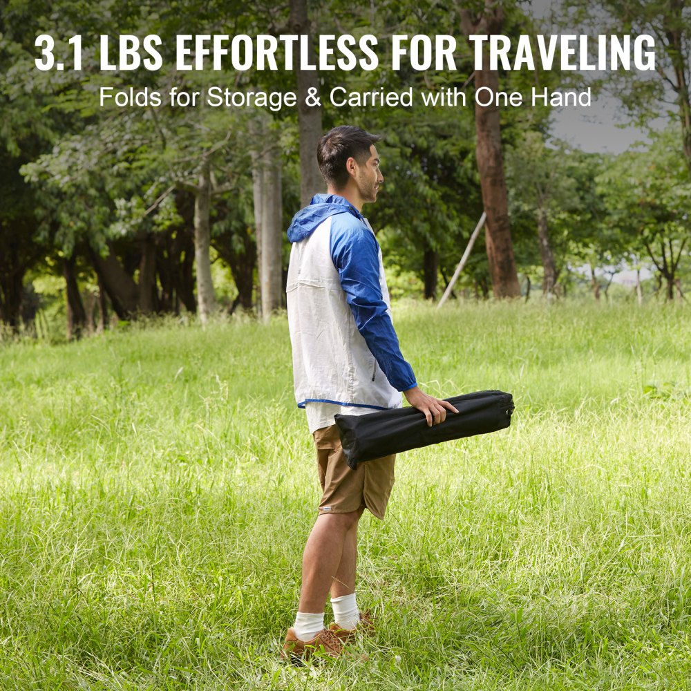 AP-SS-004 - Lightweight 22.24"x18.11" Outdoor Folding Table, 66 lbs Capacity