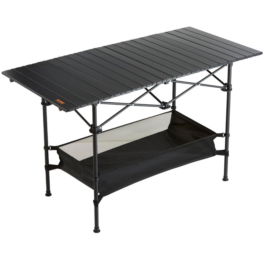 AP-SS-002 - Lightweight 24x16" Aluminum Folding Camping Table with Storage Bag