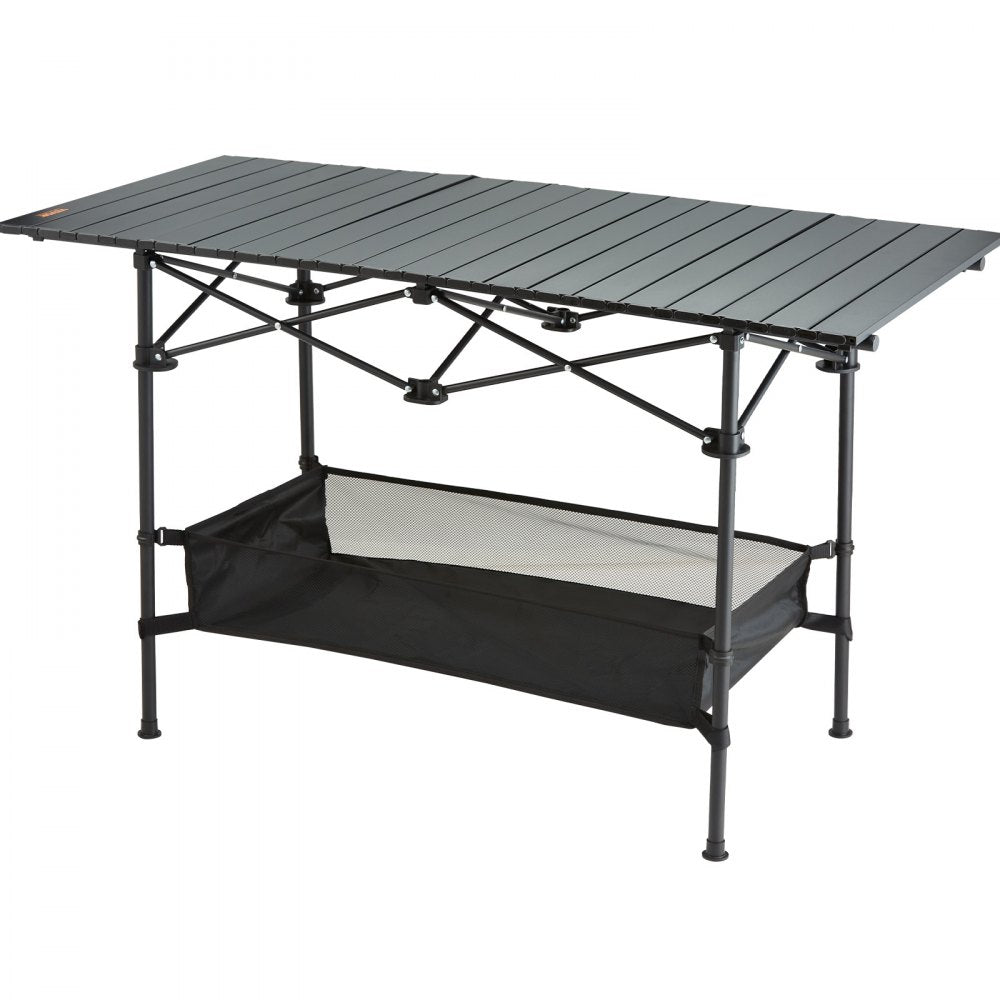 AP-SS-002 - Lightweight 24x16" Aluminum Folding Camping Table with Storage Bag