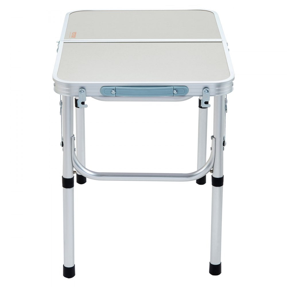 AP-SS-001 - Adjustable Height Aluminum Camping Table for Outdoor Use