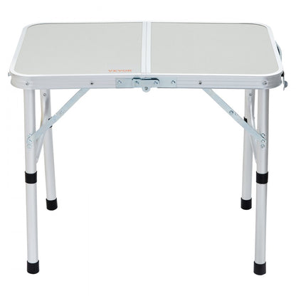 AP-SS-001 - Adjustable Height Aluminum Camping Table for Outdoor Use