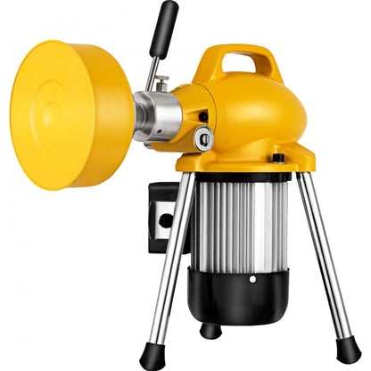 010654058034 - Portable 400W Drain Cleaner with 66ft Cable & 8 Cutter Heads