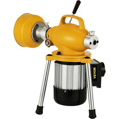 HX-75 - Portable VEVOR Drain Cleaner, 66' Cable for 3/4" to 4" Pipes