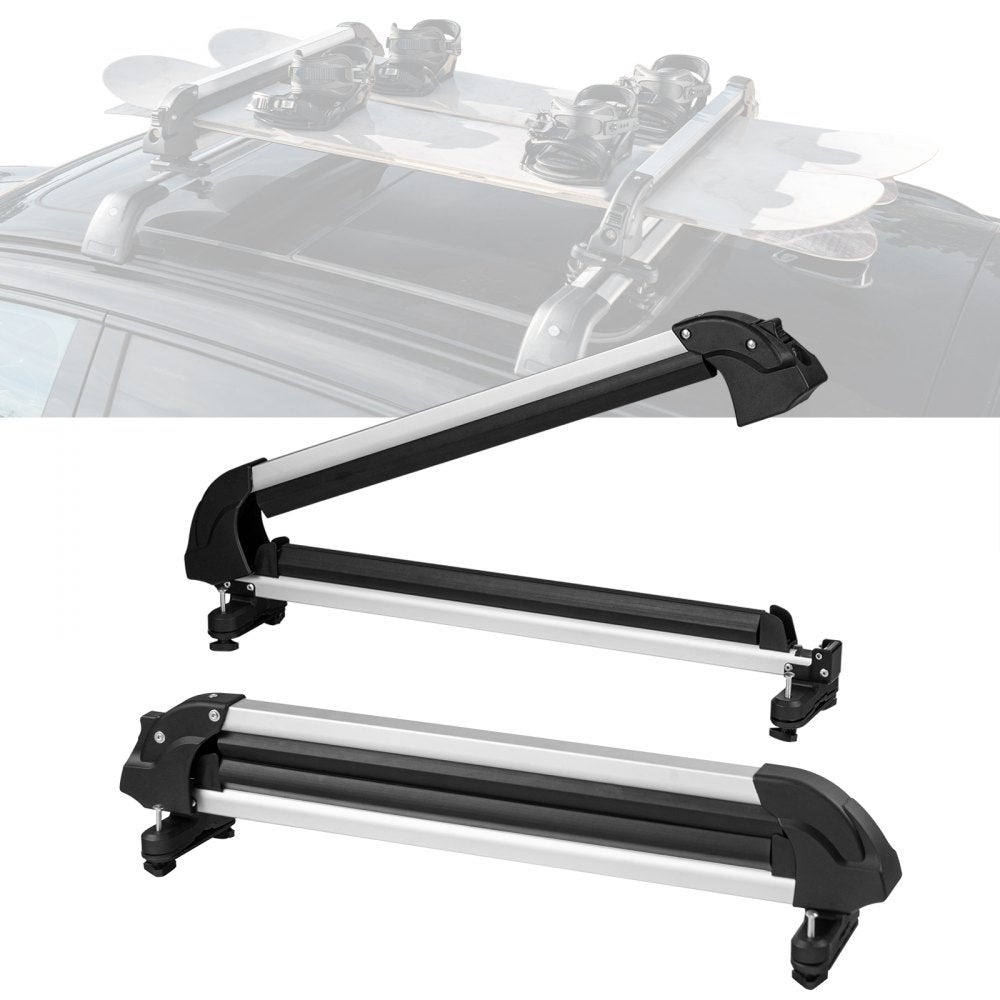 95TA-CH - VEVOR Universal Ski Roof Rack for 6 Pairs of Skis