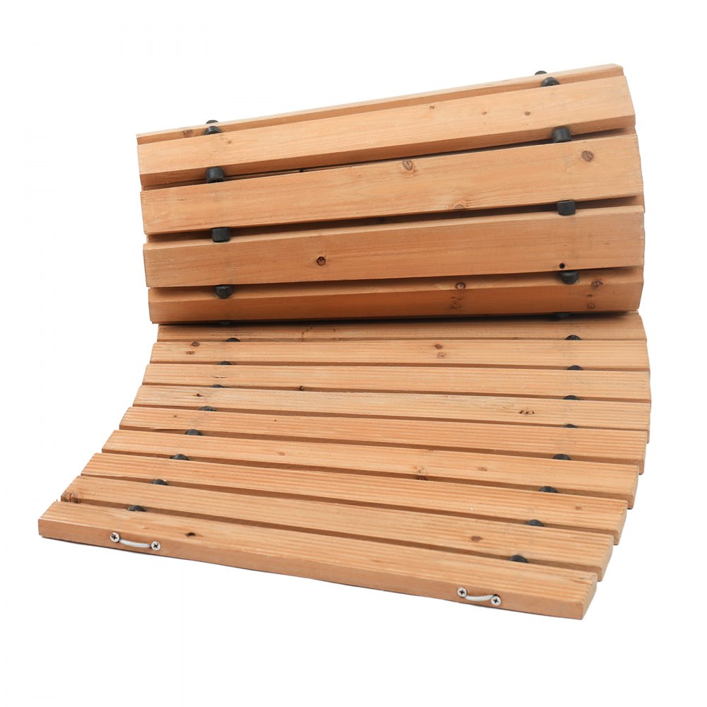PW-C07 - Non-Slip Cedar Garden Pathway for Outdoor Stability