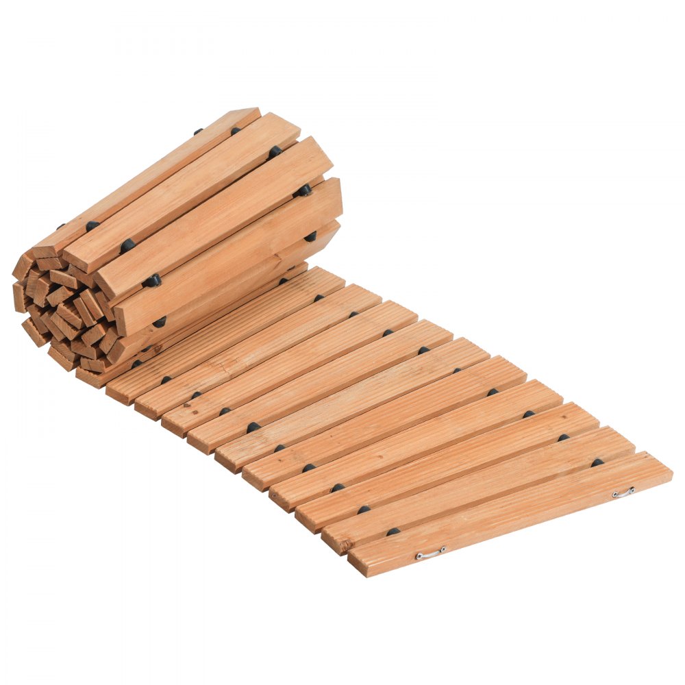 PW-C07 - Non-Slip Cedar Garden Pathway for Outdoor Stability