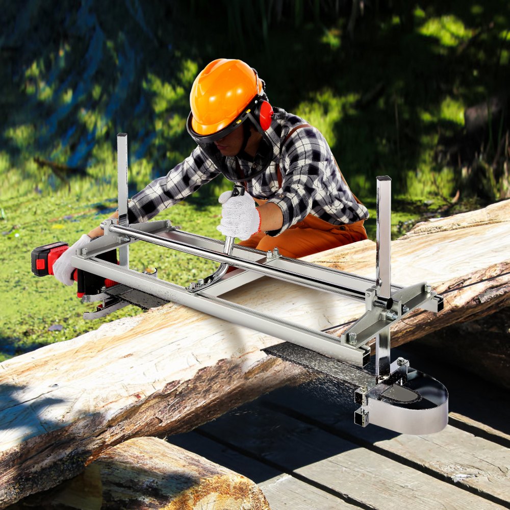 010851632926 - VEVOR Portable Chainsaw Mill with Adjustable 14"-36" Cutting Thickness