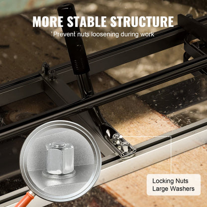 010582613992 - Durable 14"-48" Portable Sawmill for Precision Wood Cutting