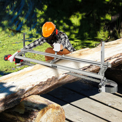 010582613992 - Durable 14"-48" Portable Sawmill for Precision Wood Cutting