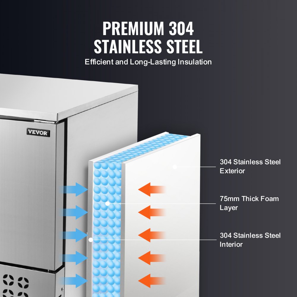 DF-E5B - Rapid Freeze Blast Freezer with 5 Stainless Steel Trays