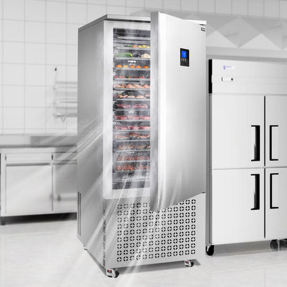 BL-E15B - 15 Tray Commercial Blast Freezer for Seafood & Gelato
