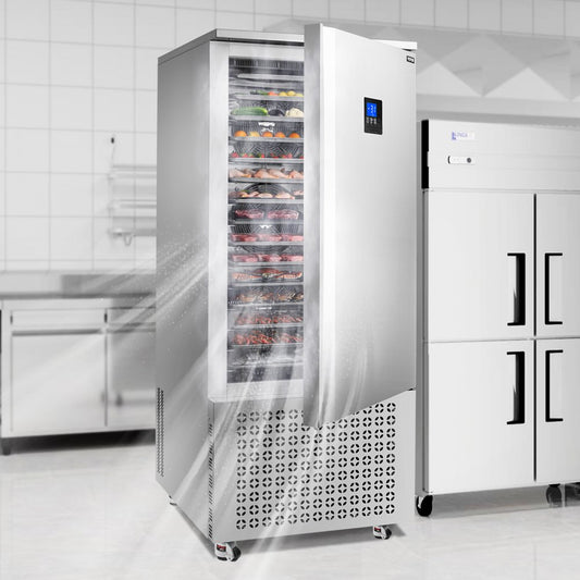 BL-E15B - 15 Tray Commercial Blast Freezer for Seafood & Gelato