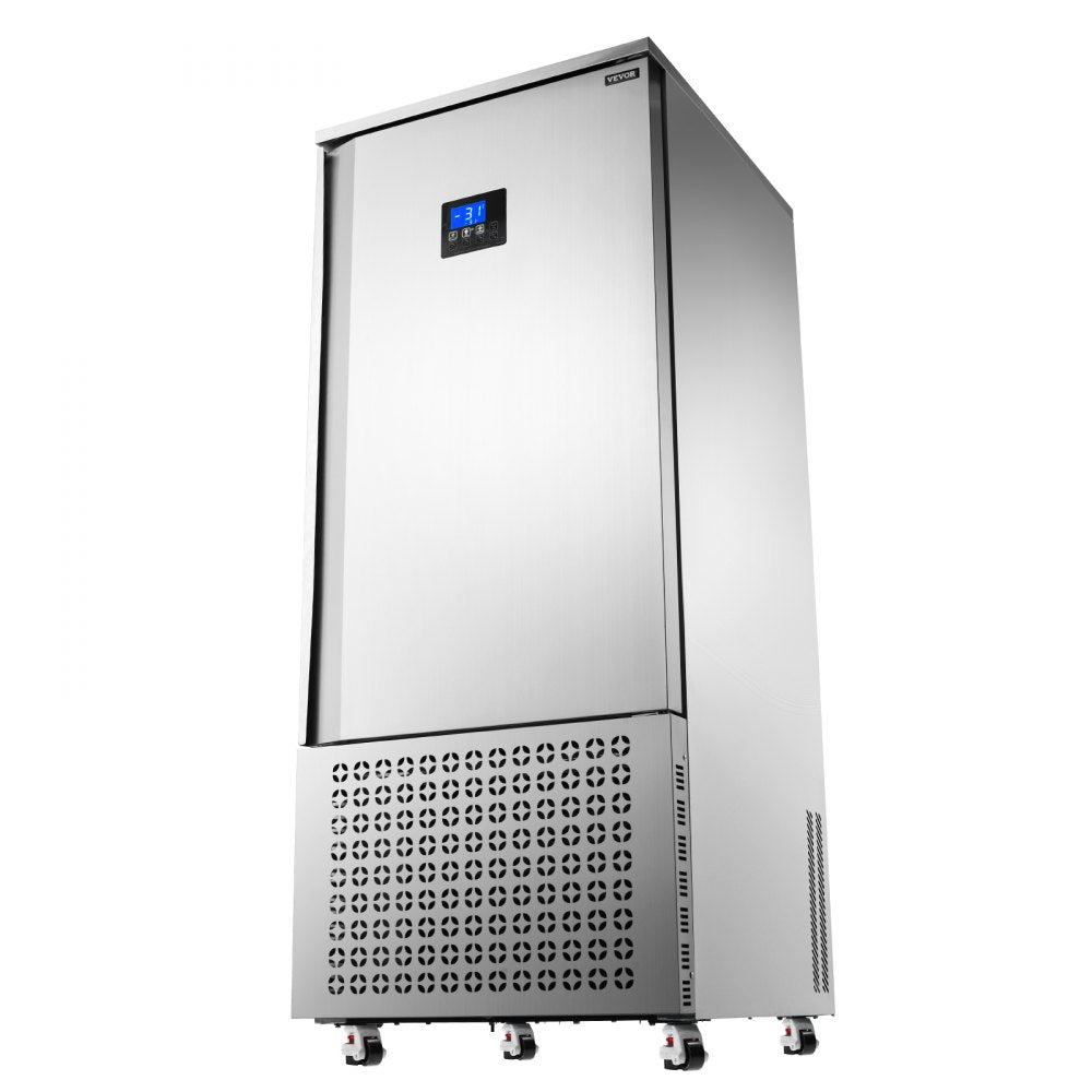 BL-E15B - 15 Tray Commercial Blast Freezer for Seafood & Gelato
