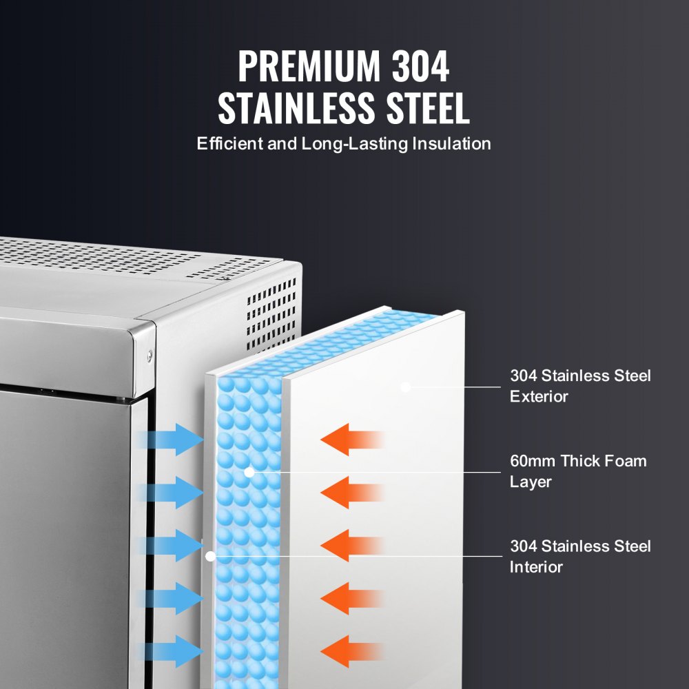 DF-ME32LB - Powerful Blast Freezer with 4 Trays for Seafood & Ice Cream