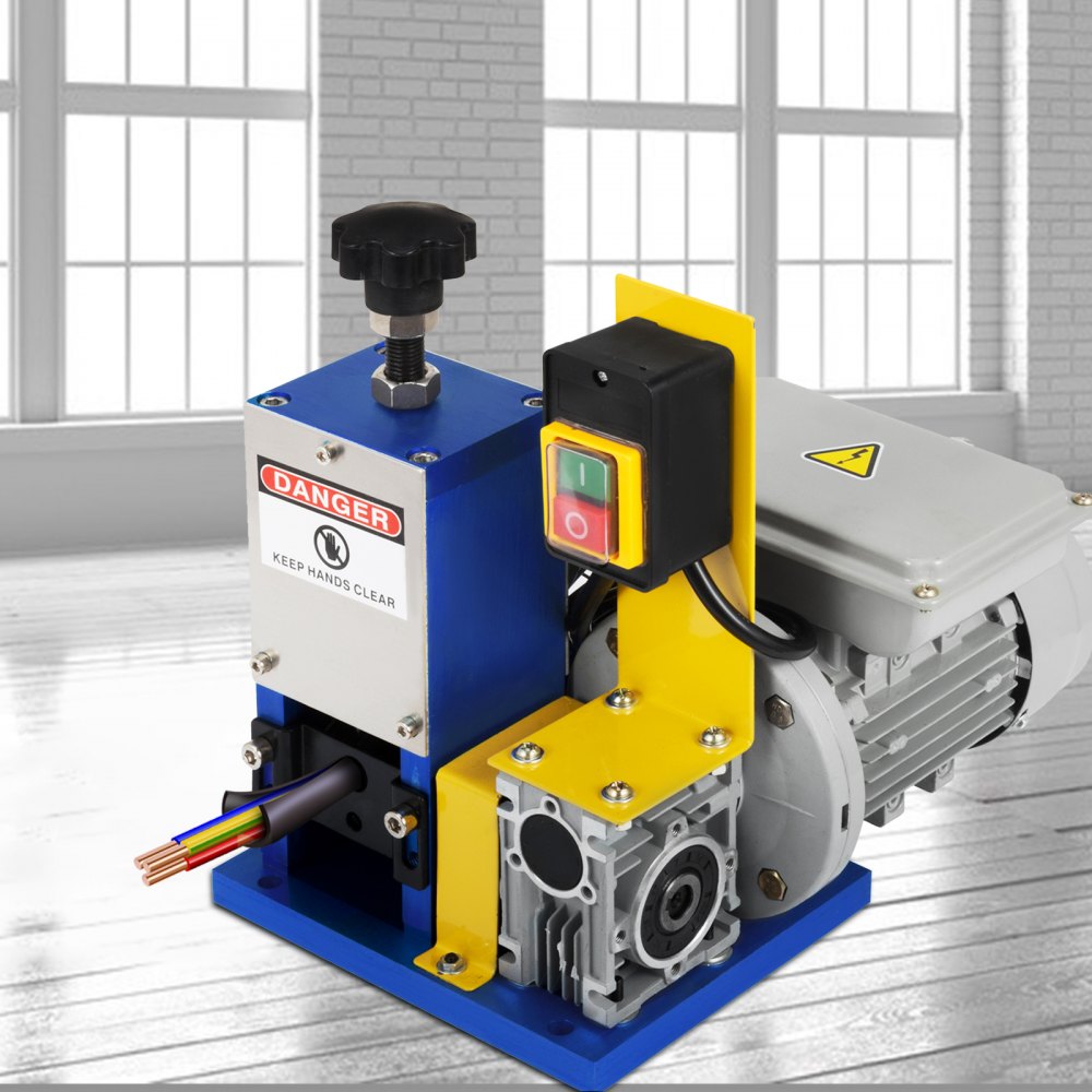 010835625846 - VEVOR Lightweight Automatic Wire Stripper for Efficient Recycling