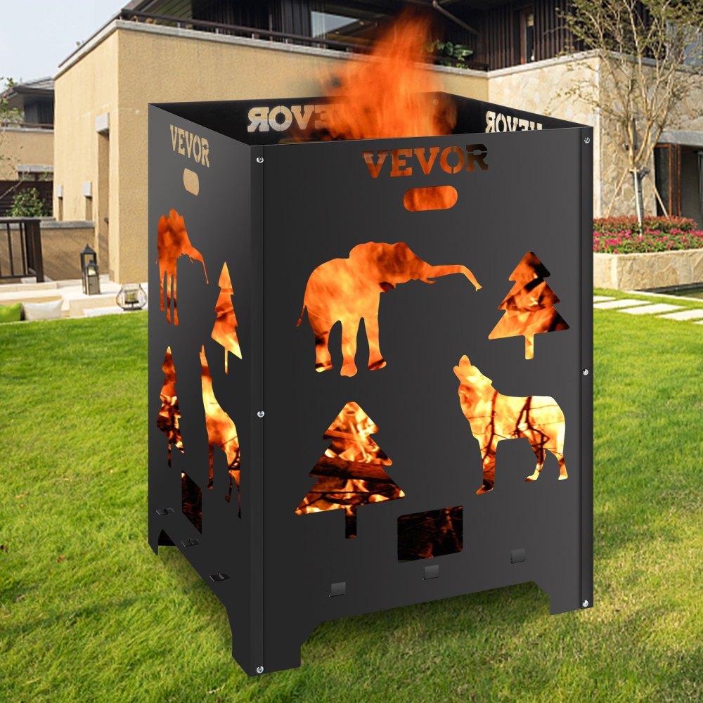 VV-FC2127S - Durable Carbon Steel Burn Cage with Smoke Control Design