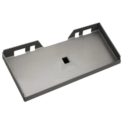 ZZ00405 - 50 Grade Steel Skid Steer Attachment Plate, 6000 lbs Load Capacity