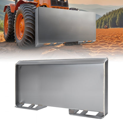 XSJ-24-N002 - Durable 46.1" Skid Steer Plate for Versatile Farm Attachments