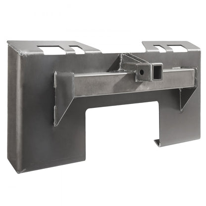 ZZ00401 - Durable 1/4" Skid Steer Attachment Plate for Quick Projects