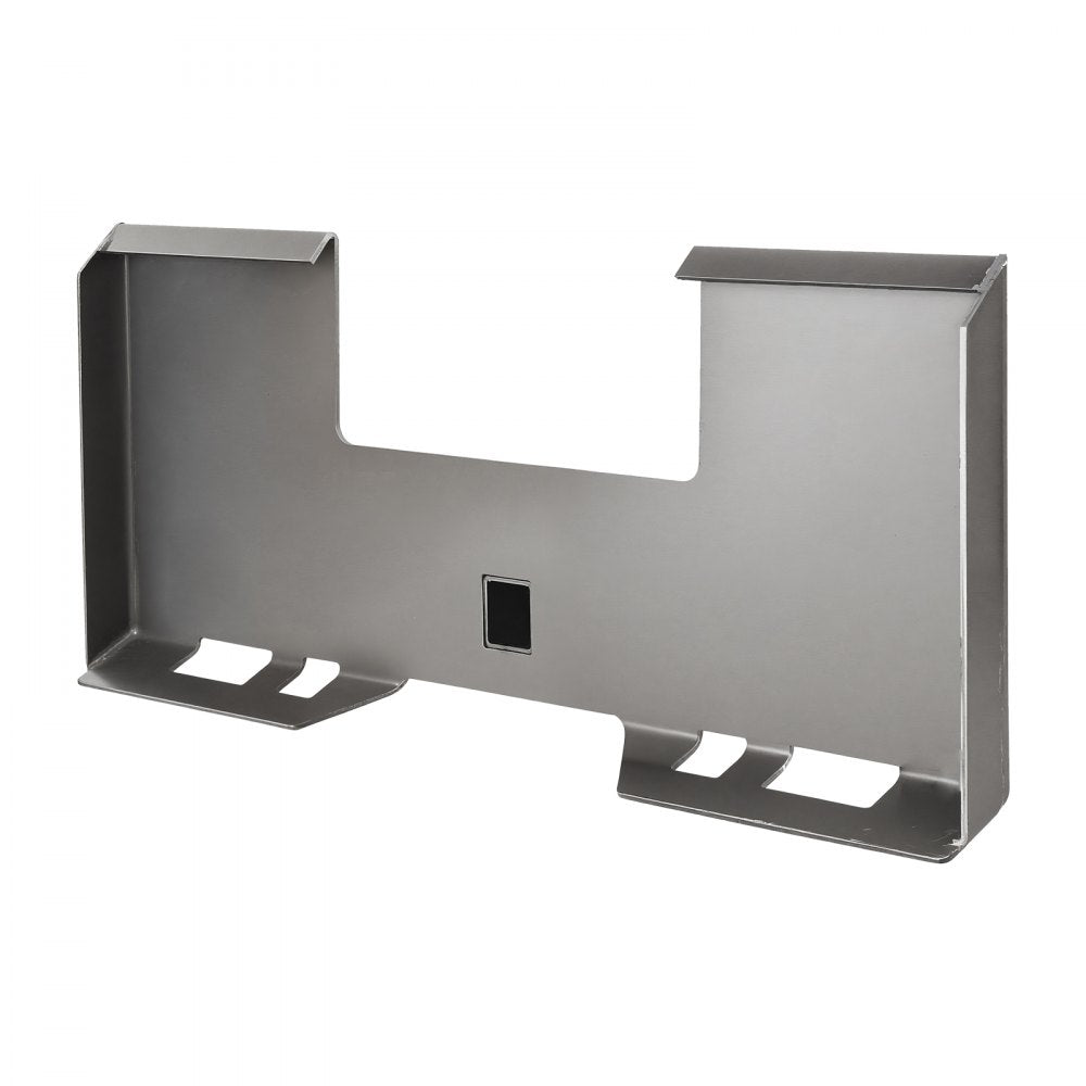 ZZ00401 - Durable 1/4" Skid Steer Attachment Plate for Quick Projects