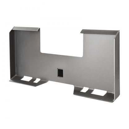 ZZ00401 - Durable 1/4" Skid Steer Attachment Plate for Quick Projects
