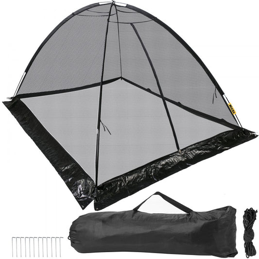010268086497 - 13x17 FT Durable Dome Pond Cover with Zippers