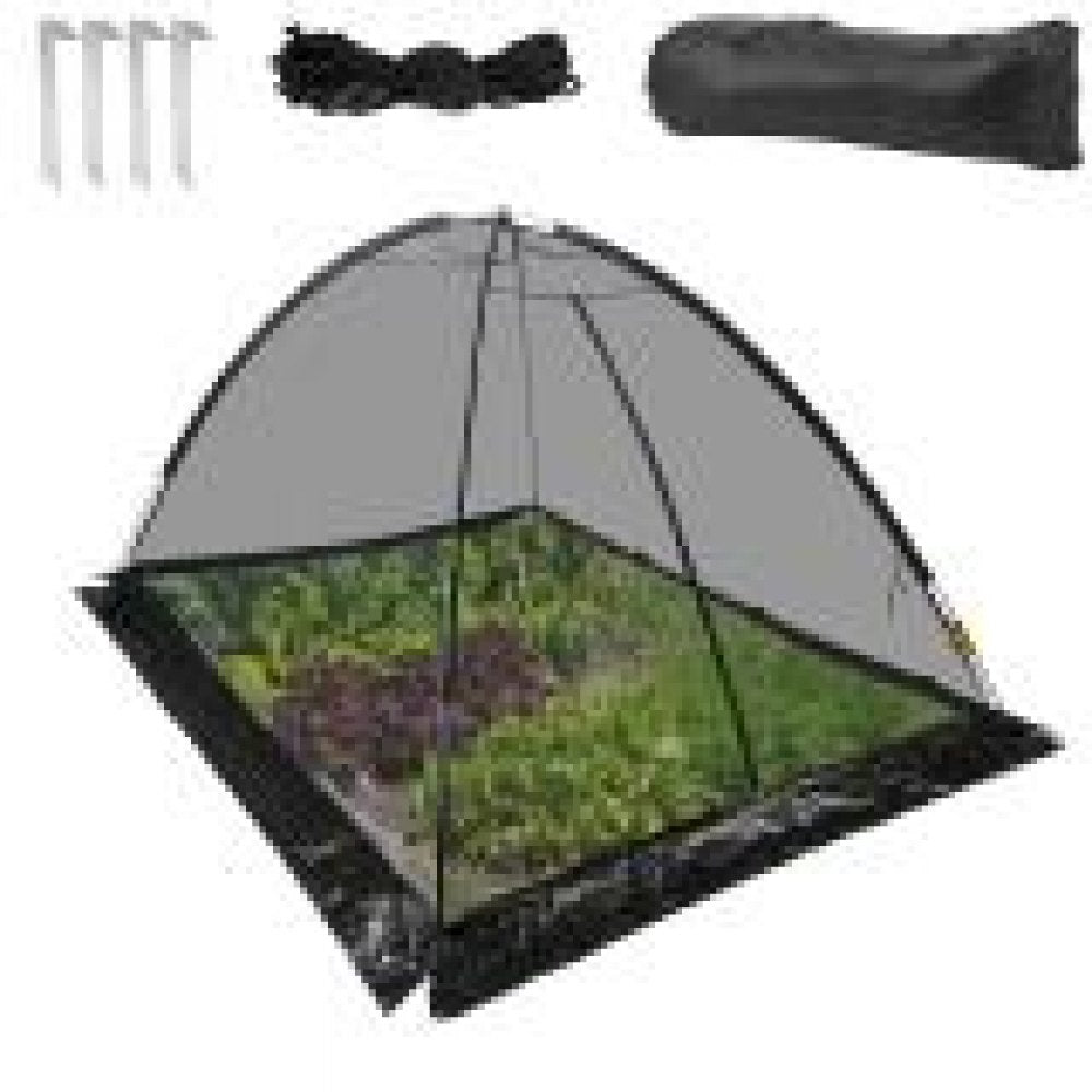 010974448928 - 8x10 ft Pond Cover Dome with Mesh & Zippers