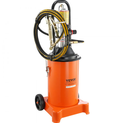 FF-08B-12L - 3 Gal VEVOR Grease Pump with 13 ft Hose, 50:1 Ratio