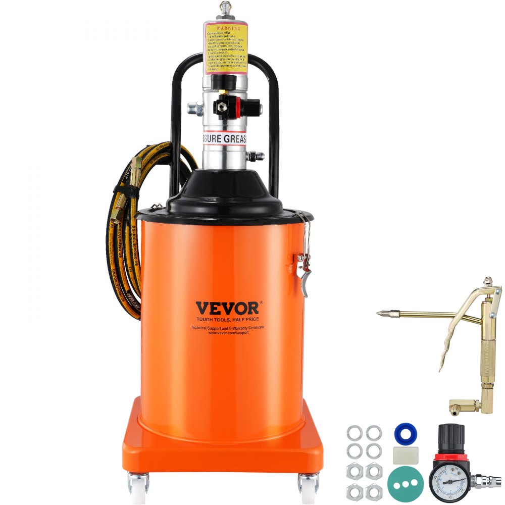 FF-08B-20L - Efficient 5 Gal VEVOR Grease Pump for Heavy-Duty Machinery