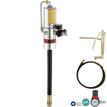 FF-23 - High Pressure Grease Pump, 50:1 Ratio, Compact 4.9x4.5x26.8"