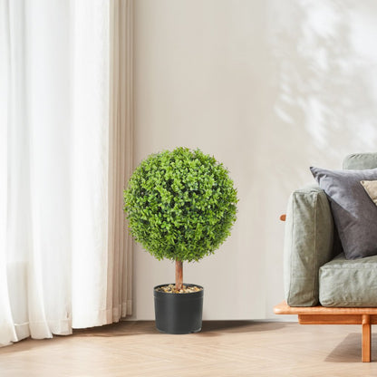 SM-J-040 - 40.6cm Artificial Boxwood Ball with Decorative Butterflies