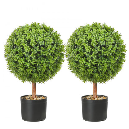 SM-J-040 - 40.6cm Artificial Boxwood Ball with Decorative Butterflies