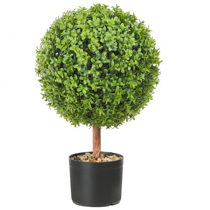 SM-J-040 - 40.6cm Artificial Boxwood Ball with Decorative Butterflies
