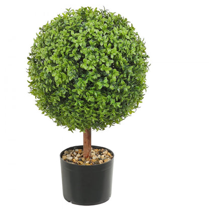 SM-J-040 - 40.6cm Artificial Boxwood Ball with Decorative Butterflies