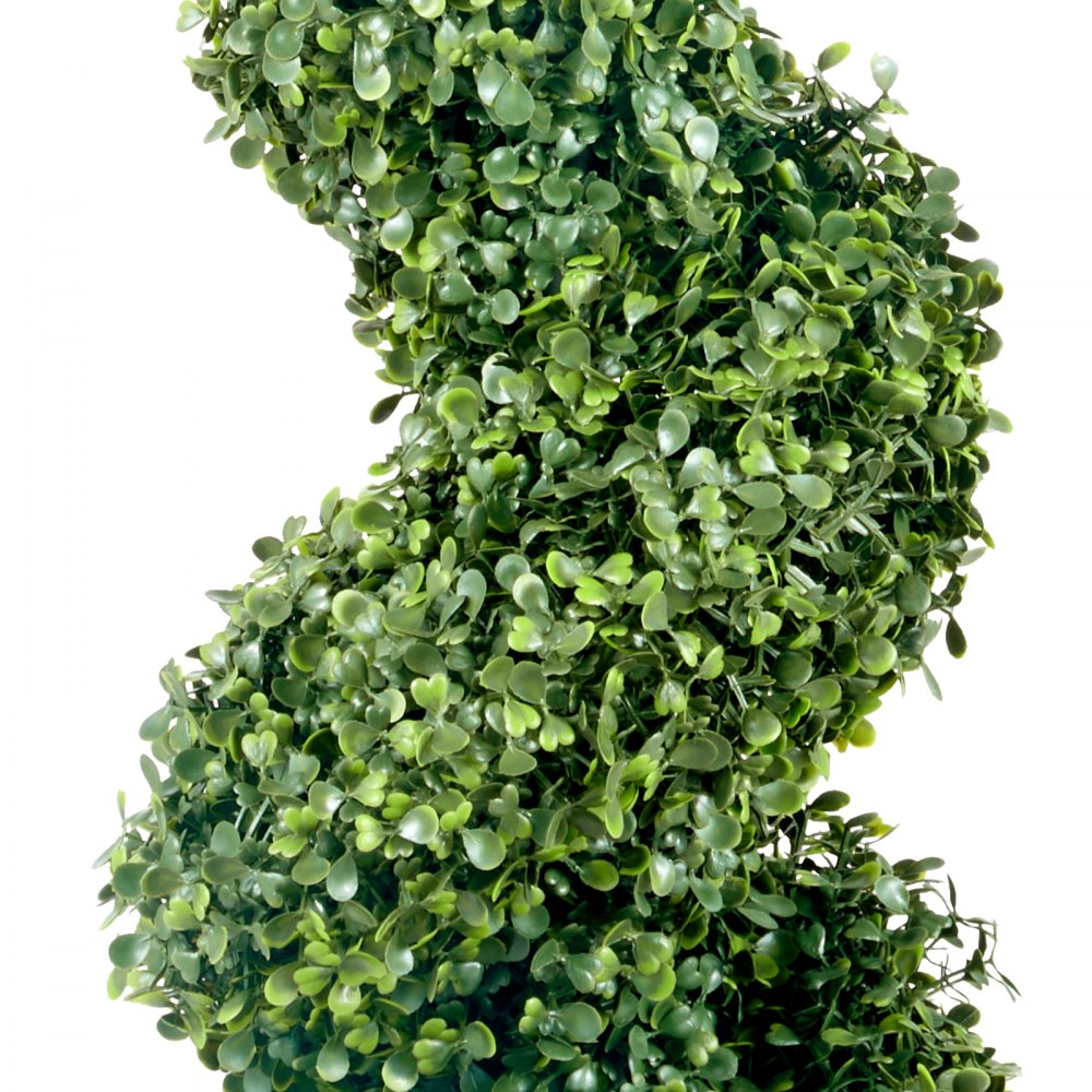 SM-M-120 - Lifelike Spiral Topiary Plant with Sturdy UV-Resistant Design