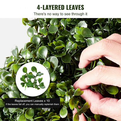 SM-LS-150 - 5' UV-Resistant Artificial Boxwood Tree for Indoor/Outdoor Use