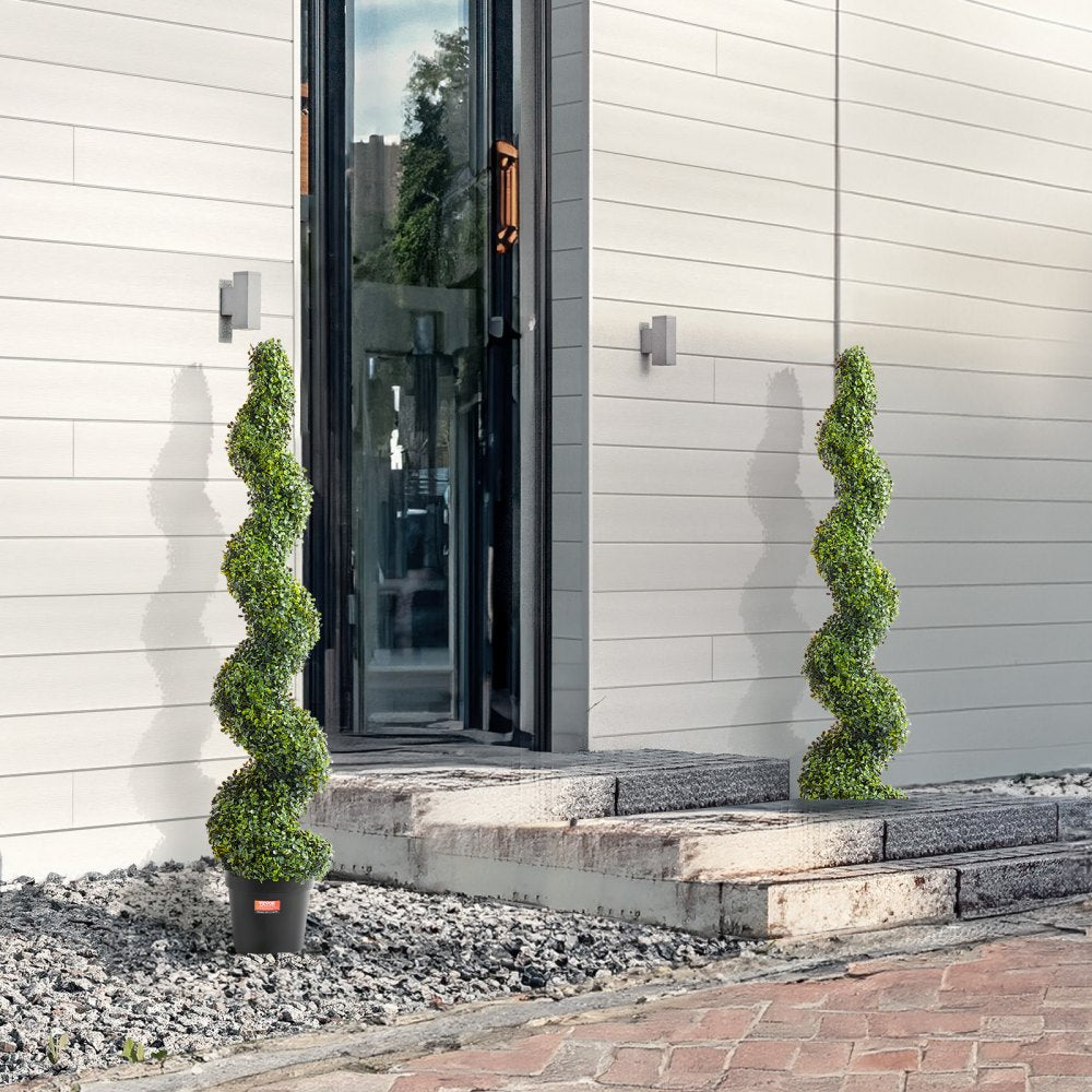 SM-LS-150 - 5' UV-Resistant Artificial Boxwood Tree for Indoor/Outdoor Use