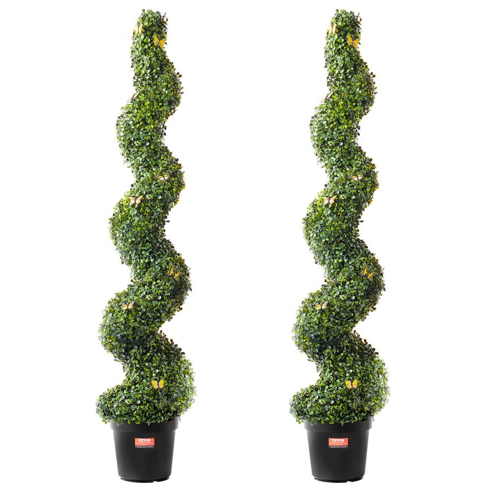SM-LS-150 - 5' UV-Resistant Artificial Boxwood Tree for Indoor/Outdoor Use