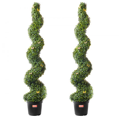SM-LS-150 - 5' UV-Resistant Artificial Boxwood Tree for Indoor/Outdoor Use