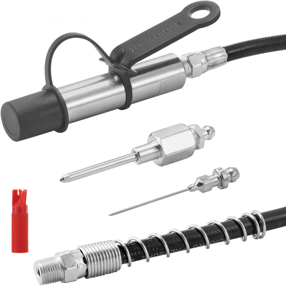 TH-46-7B - VEVOR 10,000 PSI Grease Gun Coupler with Quick Release Mechanism