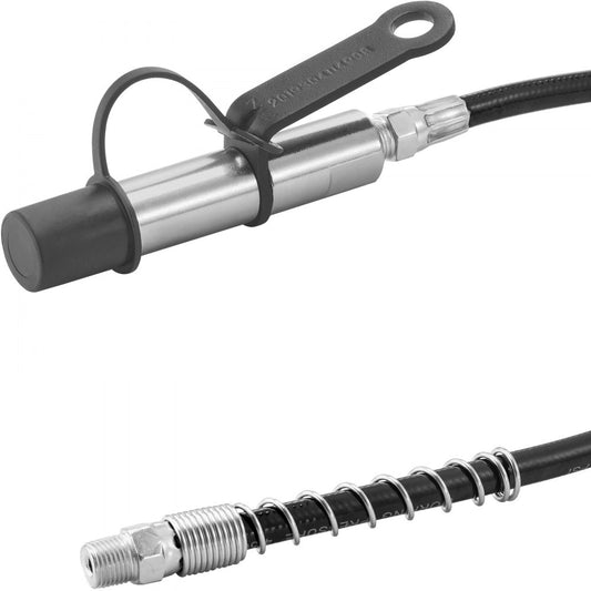 TH-46-7B - VEVOR 10,000 PSI Grease Gun Coupler with Quick Release Mechanism