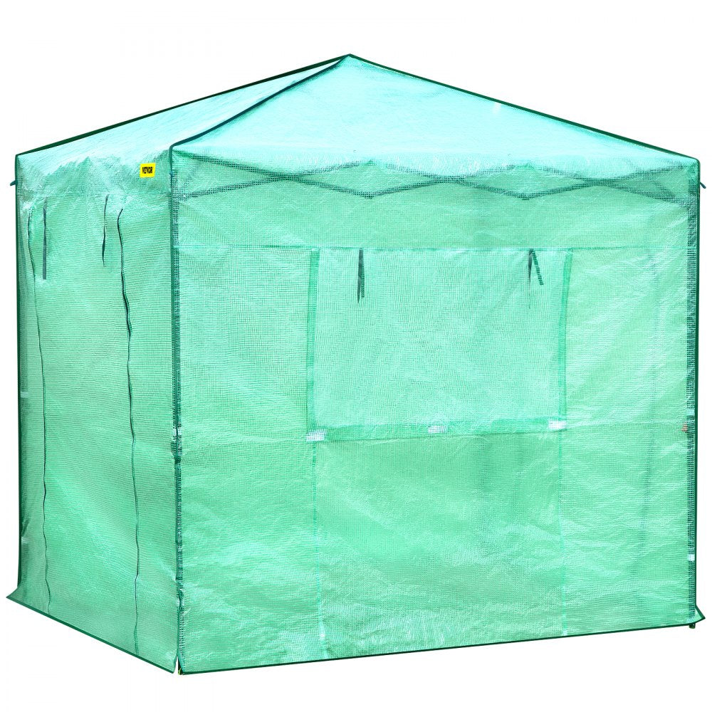 VV-PWG-P0806 - 8' x 6' Portable Greenhouse with Ventilation and Storage Bag