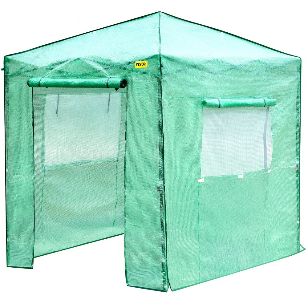 VV-PWG-P0806 - 8' x 6' Portable Greenhouse with Ventilation and Storage Bag