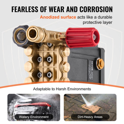 QXB-4 Powerful Triplex Plunger Pressure Washer Pump for Efficient Cleaning