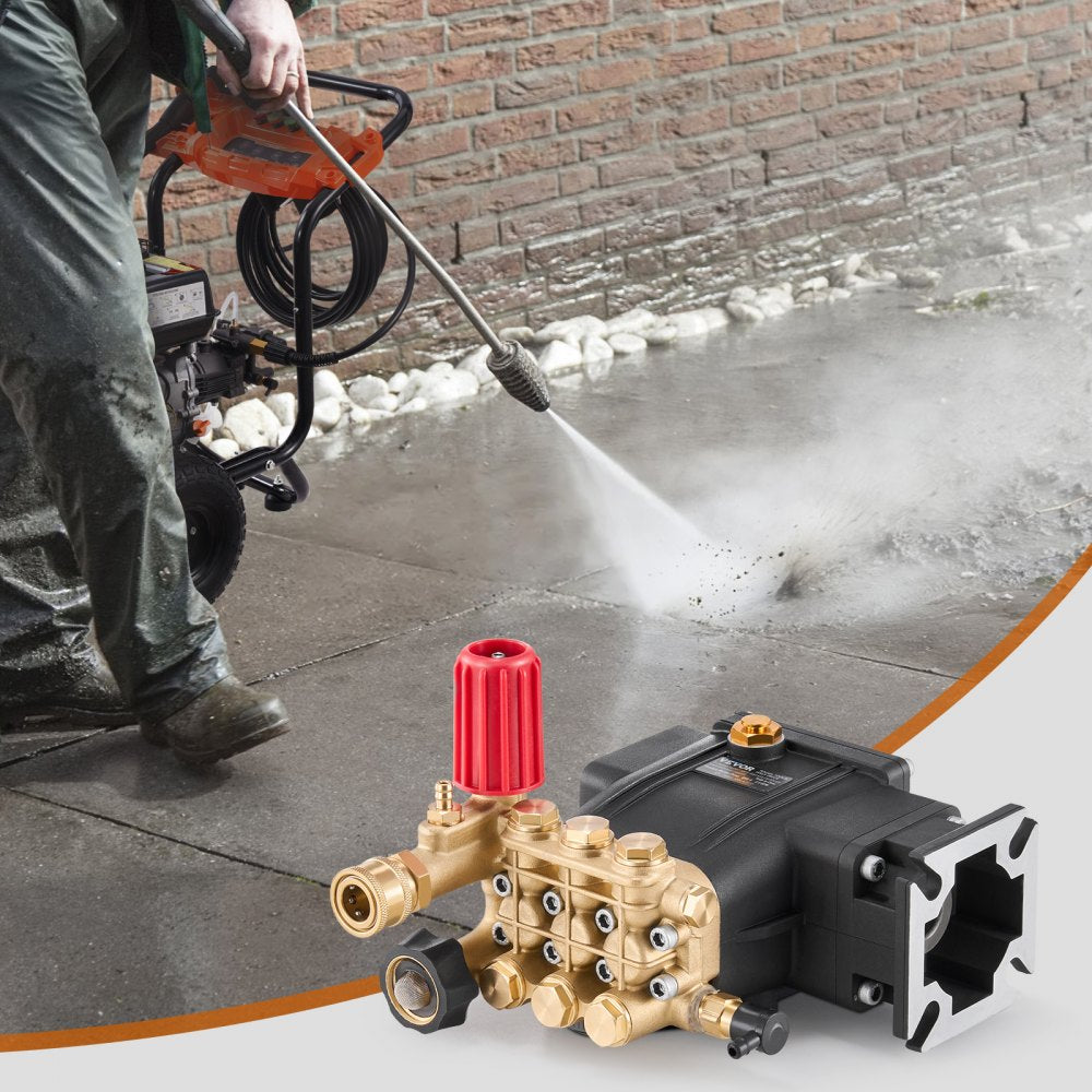 QXB-4 Powerful Triplex Plunger Pressure Washer Pump for Efficient Cleaning