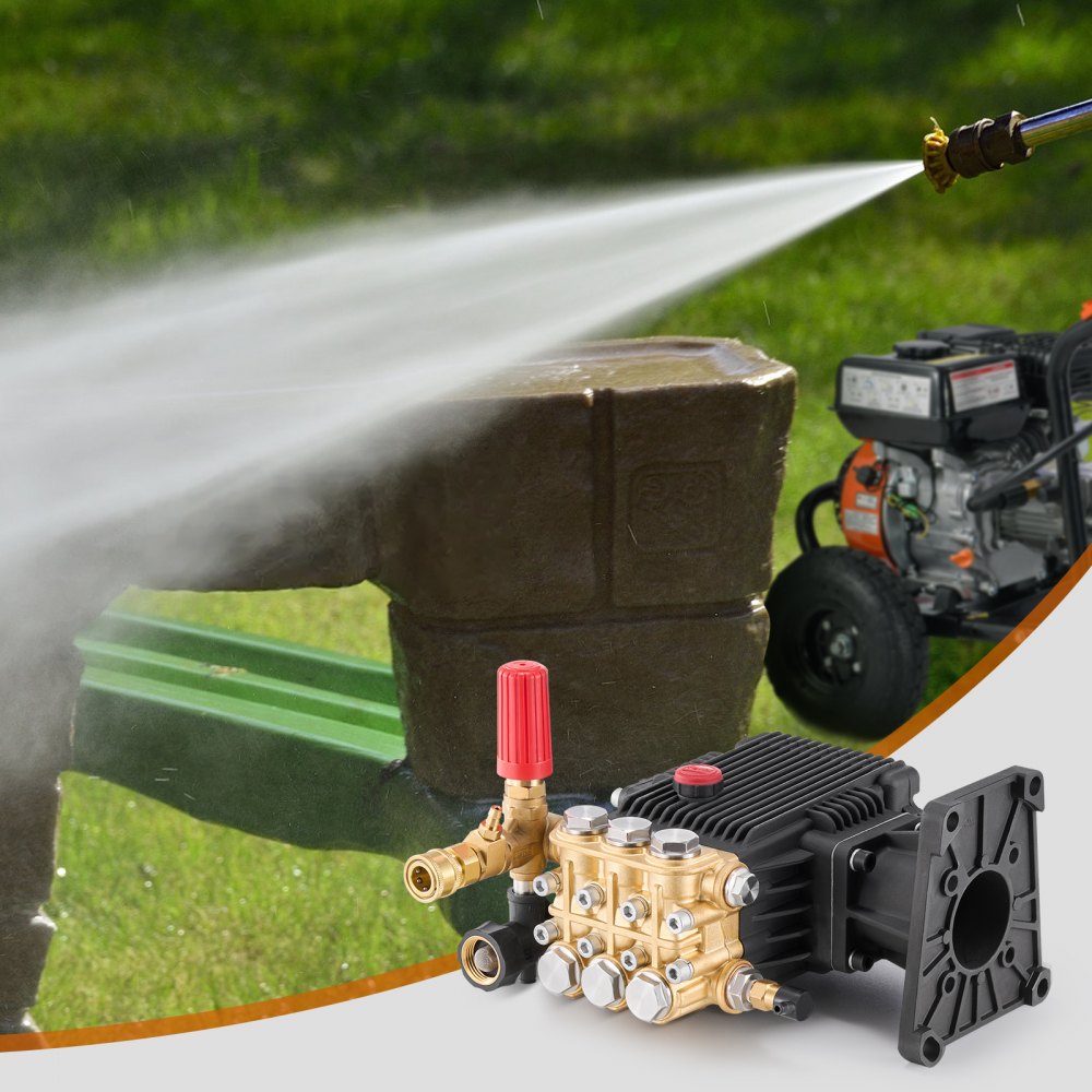 QXB-6 - Upgraded 4400 PSI Pressure Washer Pump for Efficient Cleaning